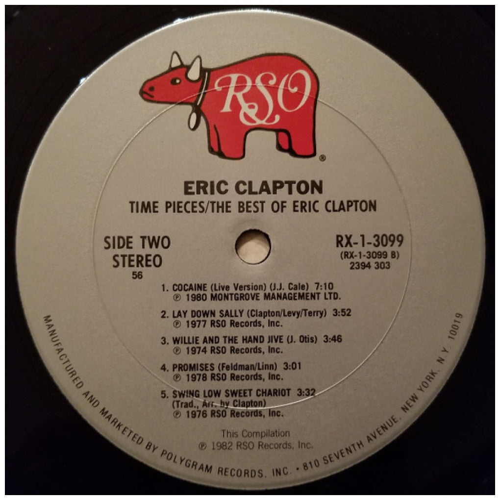 ERIC CLAPTON - TIME PIECES: THE BEST OF ERIC CLAPTON | VINILO USADO