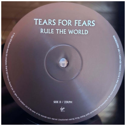 TEARS FOR FEARS - RULE THE WORLD: THE GREATEST HITS (2LP) | VINILO