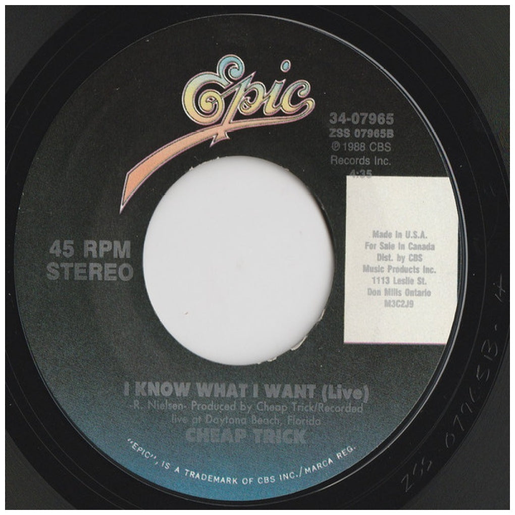 CHEAP TRICK - DON'T BE CRUEL | 7" SINGLE USADO