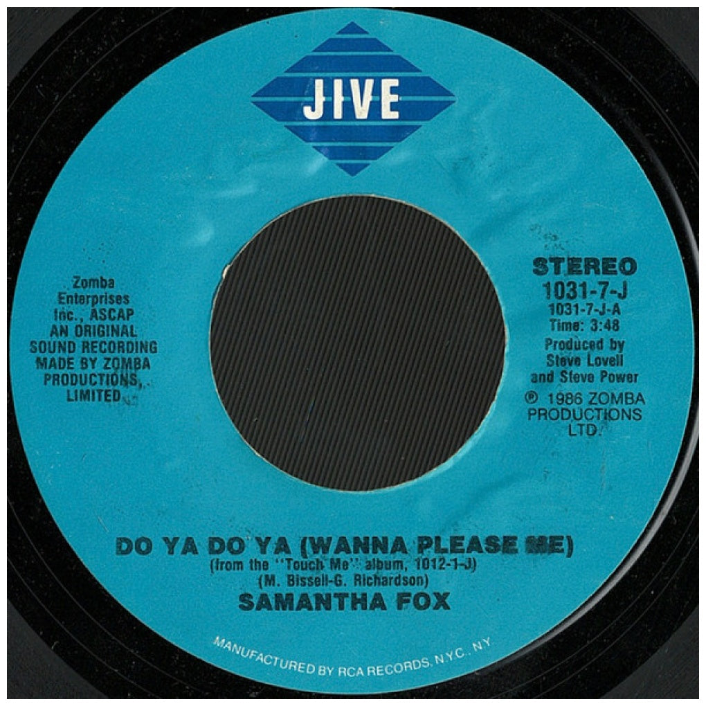 SAMANTHA FOX - DO YA DO YA /WANNA PLEASE ME) | 7" SINGLE USADO