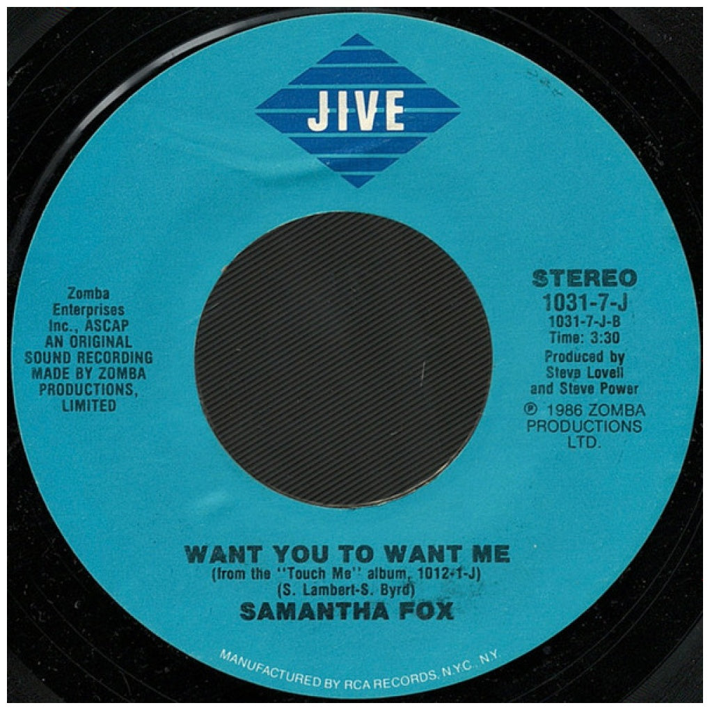 SAMANTHA FOX - DO YA DO YA /WANNA PLEASE ME) | 7" SINGLE USADO