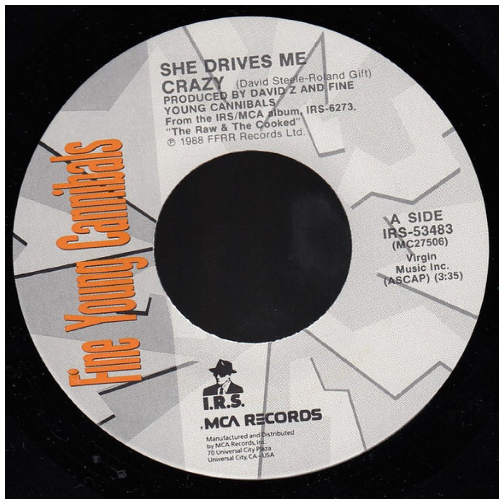 FINE YOUNG CANNBALS - SHE DRIVES ME CRAZY | 7" SINGLE USADO