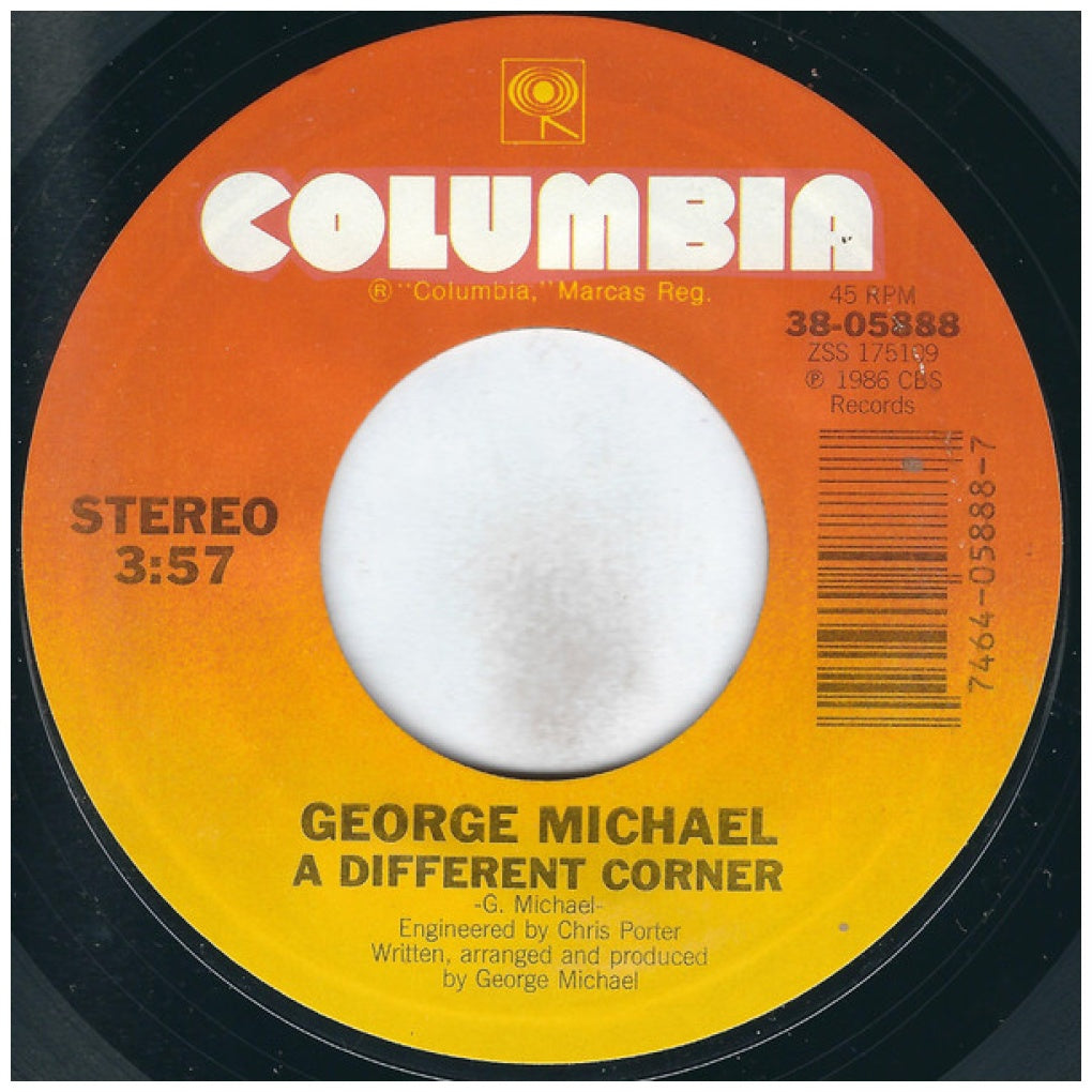 GEORGE MICHAEL - A DIFFERENT CORNER | 7" SINGLE USADO