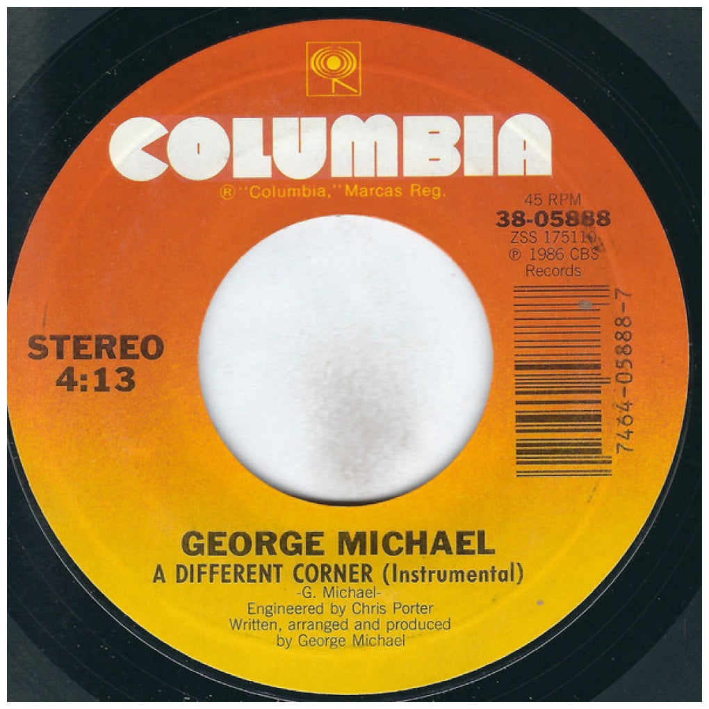GEORGE MICHAEL - A DIFFERENT CORNER | 7" SINGLE USADO