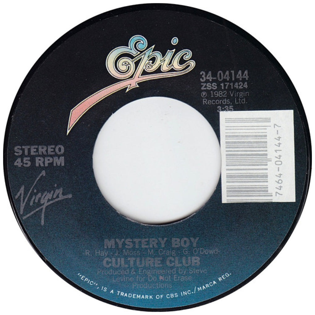 CULTURE CLUB - CHURCH OF THE POISON MIND | 7" SINGLE USADO