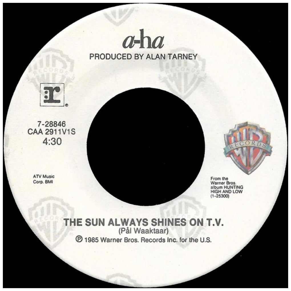 A-HA - THE SUN ALWAYS SHINE ON T.V. | 7" SINGLE USADO