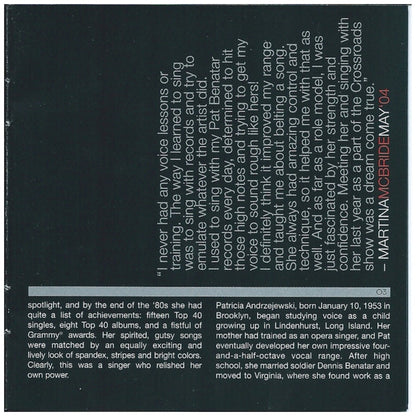 PAT BENATAR - GREATEST HITS | CD USADO