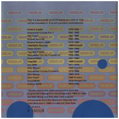ERASURE - POP: THE FIRST 20 HITS | CD USADO