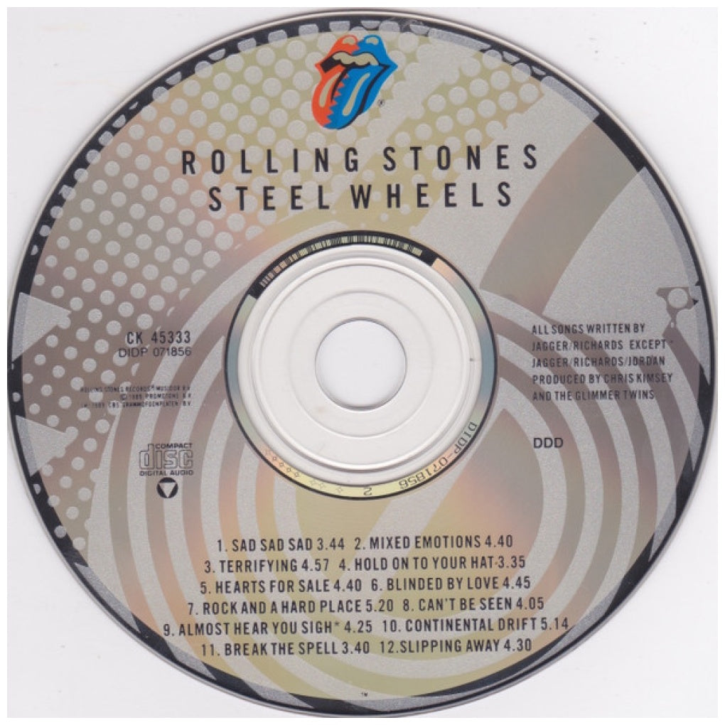 ROLLING STONES - STEEL WHEELS | CD USADO