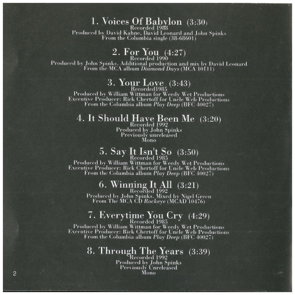 OUTFIELD - BIG INNINGS: THE BEST | CD USADO