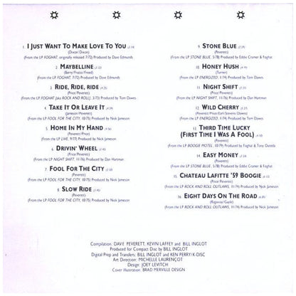 FOGHAT  - THE BEST | CD USADO