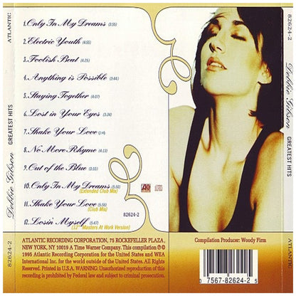 DEBBIE GIBSON - GREATEST HITS | CD USADO