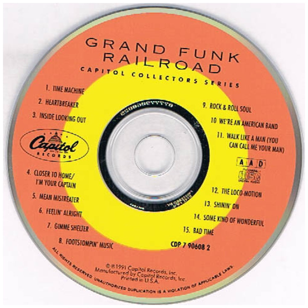 GRAND FUNK RAILROAD - CAPITOL COLLECTORS SERIES | CD USADO