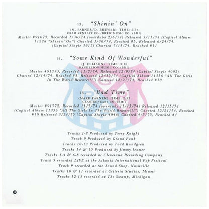 GRAND FUNK RAILROAD - CAPITOL COLLECTORS SERIES | CD USADO