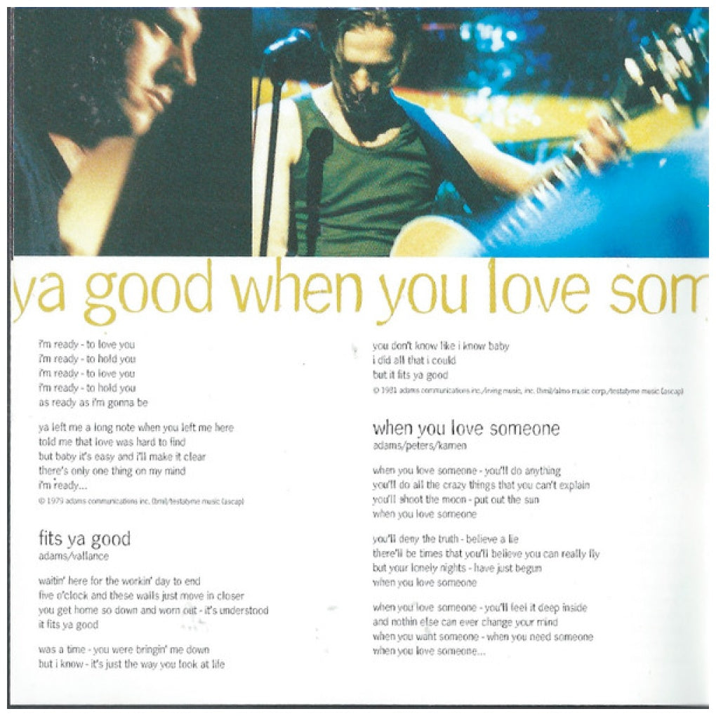 BRYAN ADAMS - MTV UNPLUGGED | CD USADO