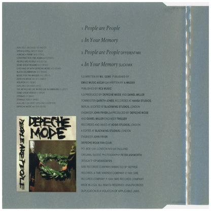 DEPECHE MODE - PEOPLE ARE PEOPLE | CD SINGLE USADO