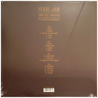 PEARL JAM - COMPLETELY UNPLUGGED (2LP) (RED VINYL)  | VINILO