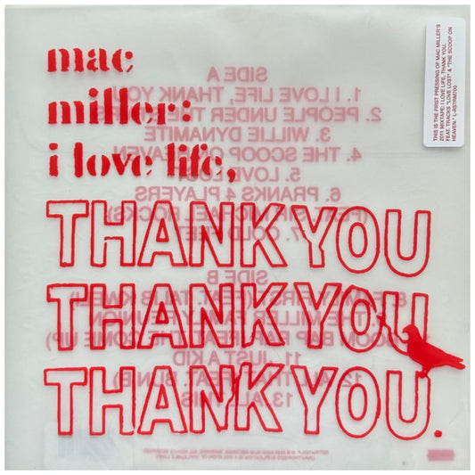 MAC MILLER - I LOVE LIFE, THANK YOU (CLEAR VINYL) (2025)