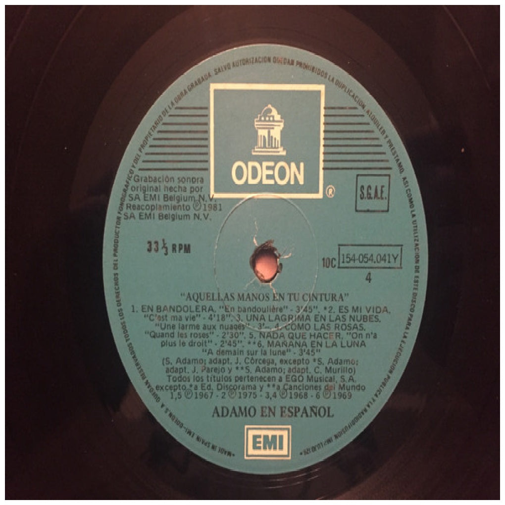 ADAMO - ADAMO EN ESPAÑOL (2LP)  | VINILO USADO