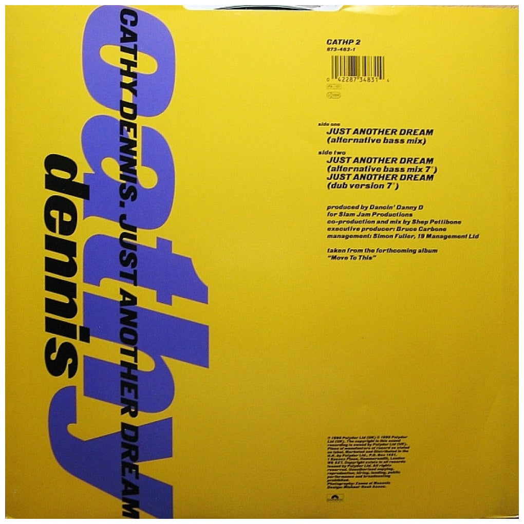 CATHY DENNIS - JUST ANOTHER DREAM | 12" MAXI SINGLE VINILO USADO