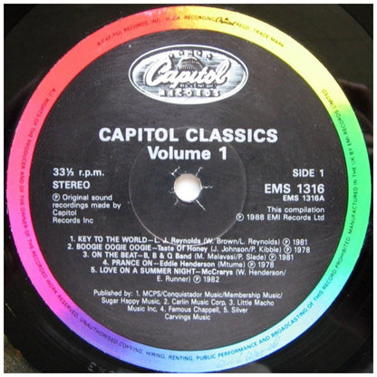 CAPITOL CLASSICS VOL 1 - V.A. - CAPITOL CLASSICS VOL 1 | VINILO USADO