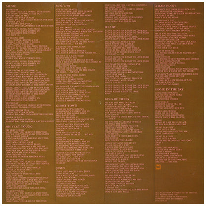 CAT STEVENS - BUDDHA AND THE CHOCOLATE BOX | VINILO USADO