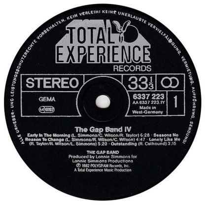 GAP BAND - IV | VINILO USADO