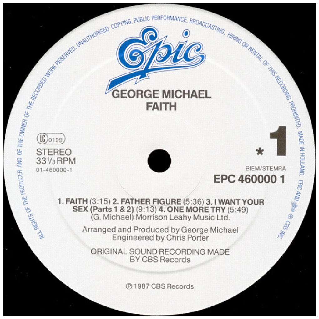 GEORGE MICHAEL - FAITH | VINILO USADO