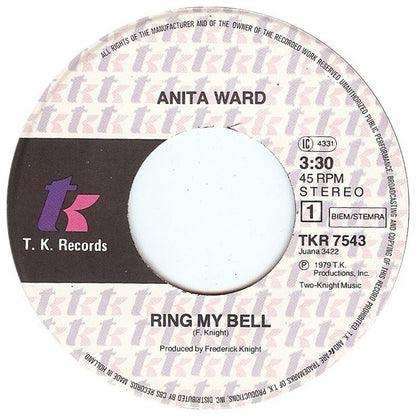 ANITA WARD - RING MY BELL | 7" SINGLE USADO