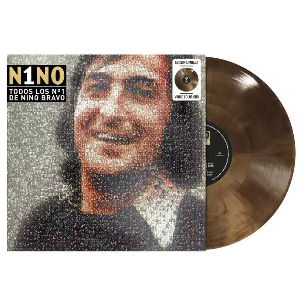 NINO BRAVO - TODOS LOS N°1 (COLOR ORO) | VINILO