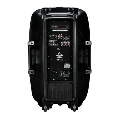 CAJA ACUSTICA ACTIVA PORTATIL WHARFEDALE EZ-15A-B - 15 PULGADAS (+ DOS MICROFONOS) | AUDIO PRO