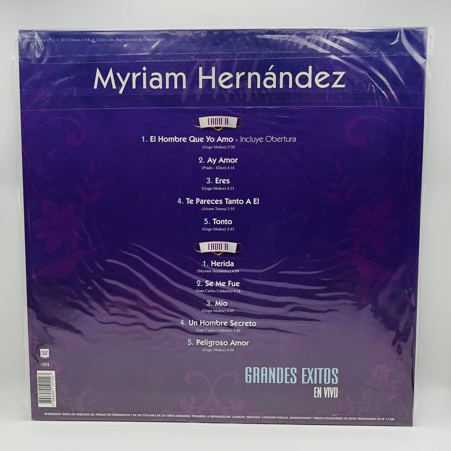 MYRIAM HERNANDEZ  - GRANDES EXITOS EN VIVO | VINILO