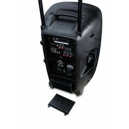 CAJA ACUSTICA ACTIVA PORTATIL WHARFEDALE EZ-15A-B - 15 PULGADAS (+ DOS MICROFONOS) | AUDIO PRO