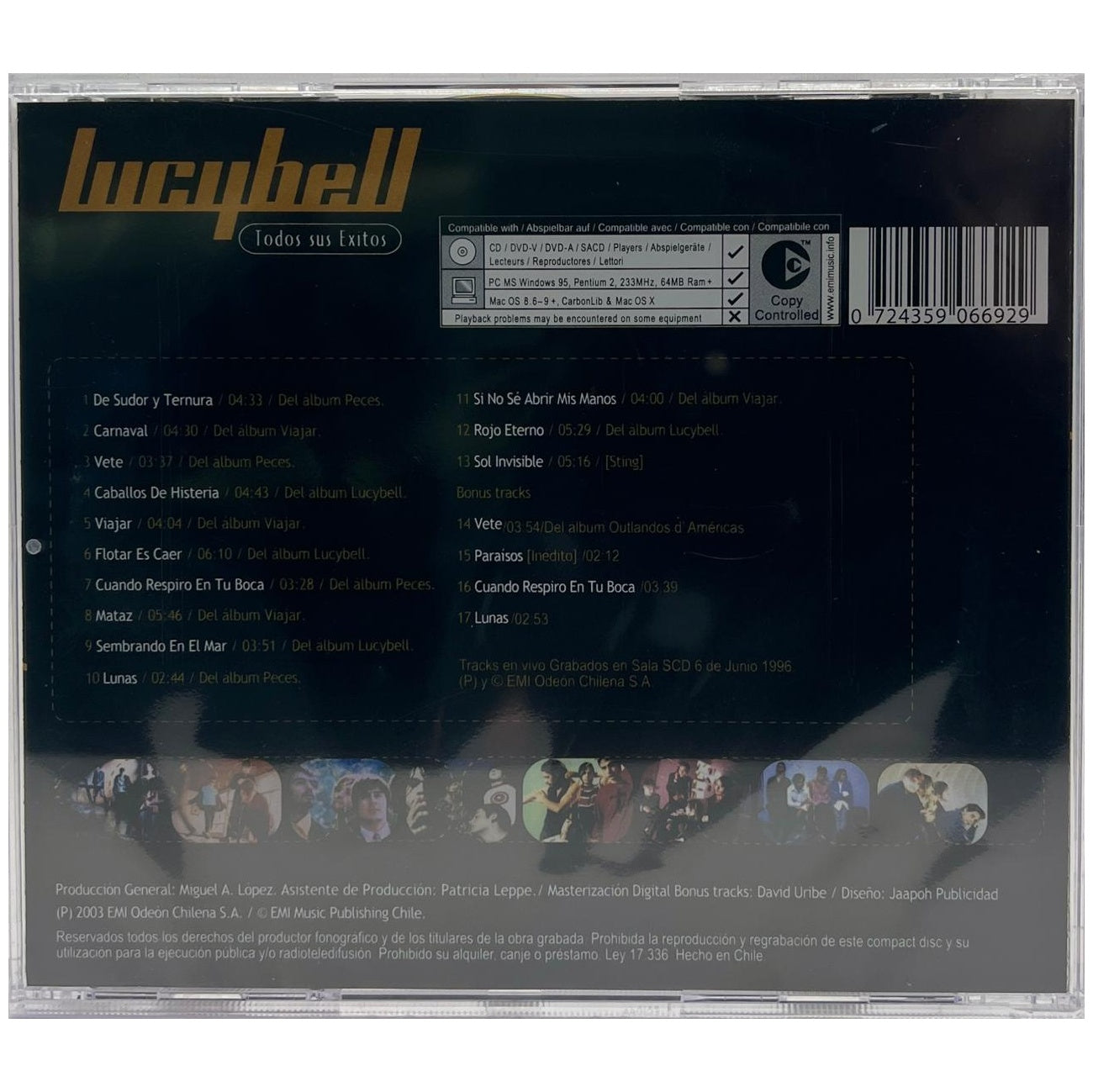 LUCYBELL - TODOS SUS EXITOS  | CD