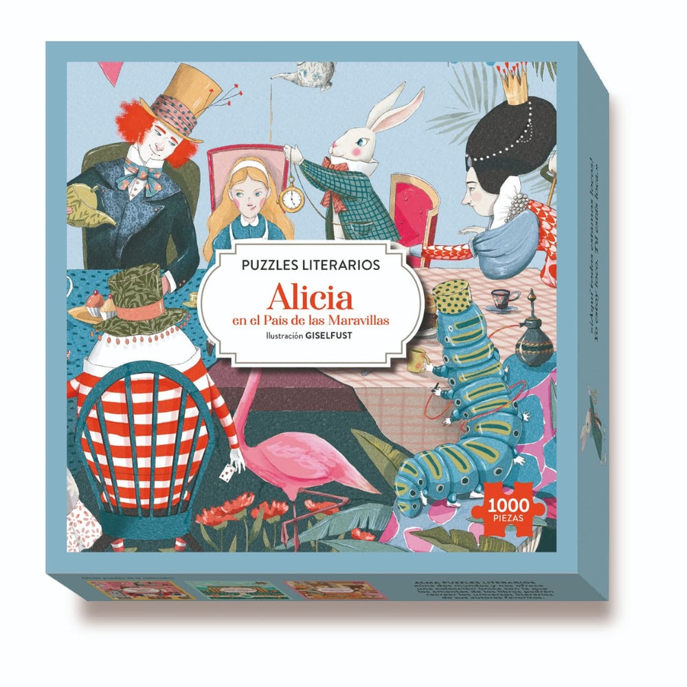 PUZZLE ALICIA EN EL PAIS DE LAS MARAVILLAS (TAPA DURA) - LEWIS CARROLL | LIBRO