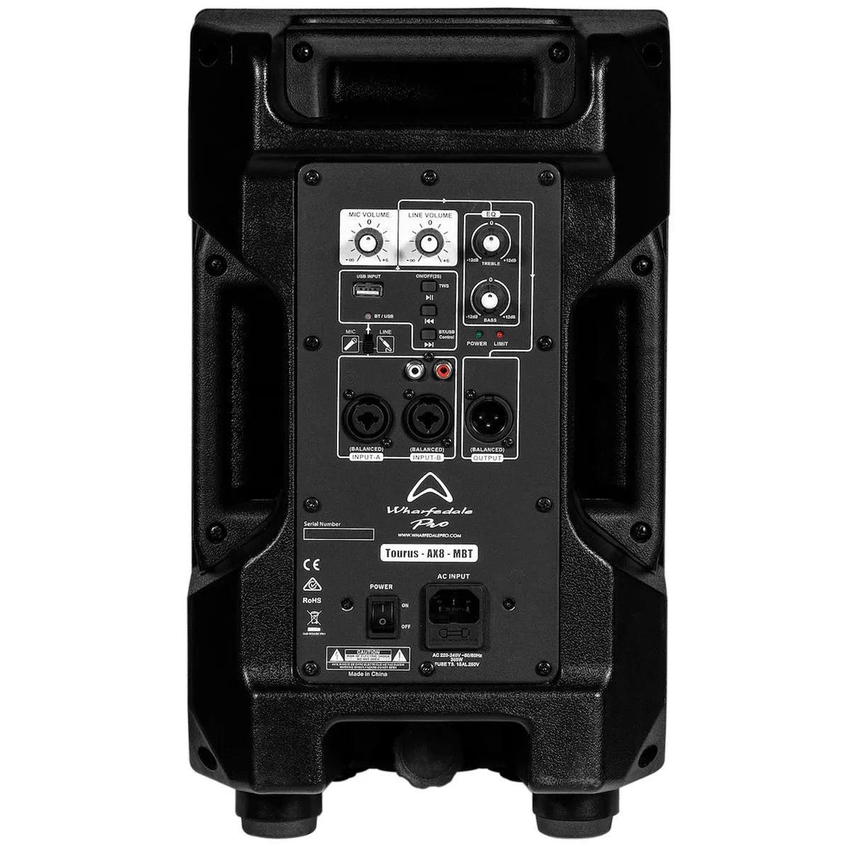 CAJA ACUSTICA ACTIVA WHARFEDALE TOURUS AX8-MBT | AUDIO PRO