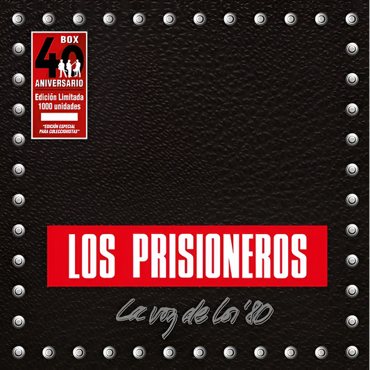 LOS PRISIONEROS -  LA VOZ DE LOS 80 40 ANIVERSARIO BOXSET (3LP) | VINILO