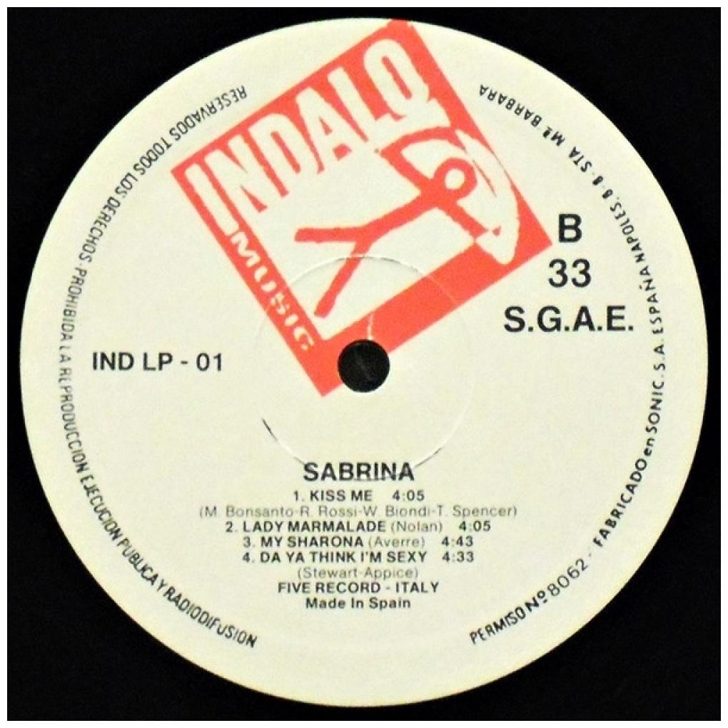 SABRINA - SABRINA | VINILO USADO