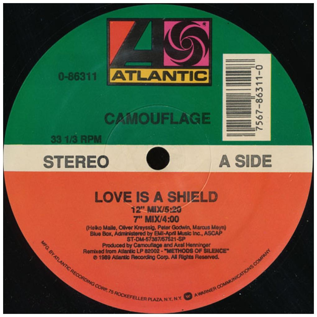 CAMOUFLAGE - LOVE IS A SHIELD | 12'' MAXI SINGLE USADO