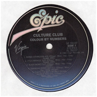 CULTURE CLUB - COLOUR BY NUMBERS | VINILO USADO
