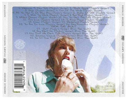 TAYLOR SWIFT  - 1989 - TAYLOR S VERSIONS (AQUAMARINE GREEN) | CD