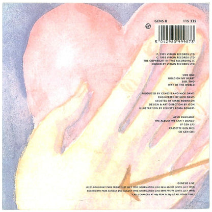 GENESIS - HOLD ON MY HEART | 7" SINGLE USADO