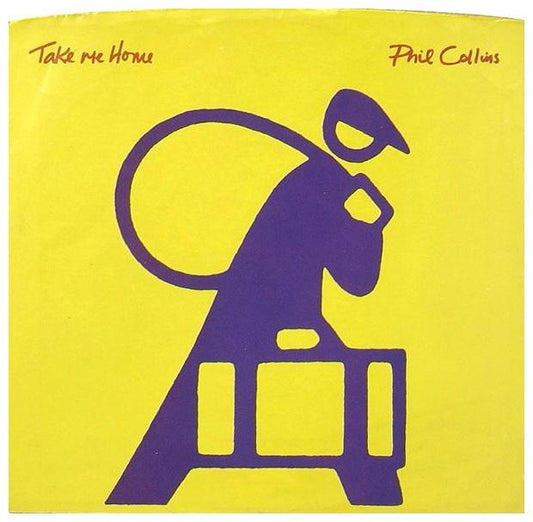PHIL COLLINS - TAKE HOME | 7" SINGLE VINILO USADO