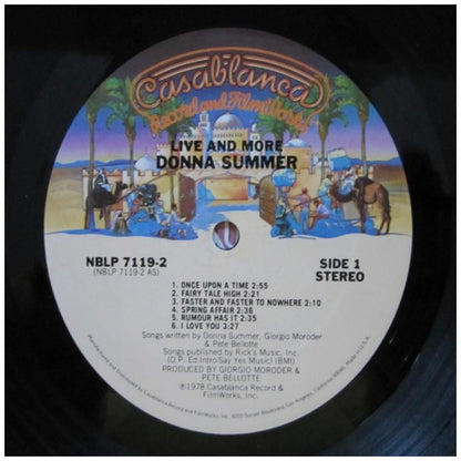 DONNA SUMMER - LIVE AND MORE (2LP) | VINILO USADO