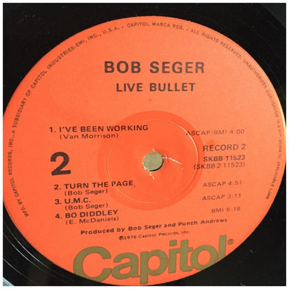 BOB SEGER & THE SILVER BULLET BAND - LIVE BULLET (2LP) | VINILO USADO