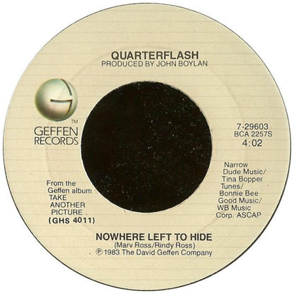 QUARTERFLASH - TAKE ME TO HEART | 7" SINGLE USADO