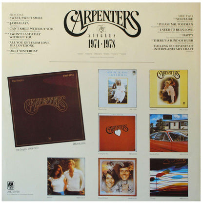 CARPENTERS - SINGLES 1974-1978 | VINILO USADO