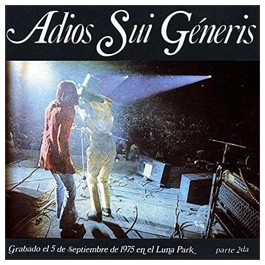 SUI GENERIS - ADIOS SUI GENERIS 2