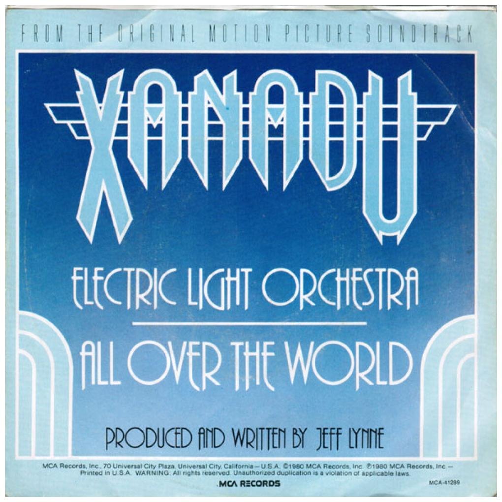 ELECTRIC LIGHT ORCHESTRA - ALL OVER THE WORLD | 7" SINGLE USADO
