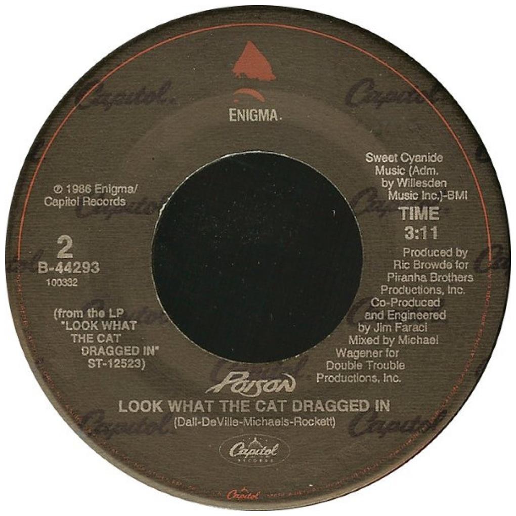 POISON - YOUR MAMA DON'T DANCE | 7" SINGLE USADO